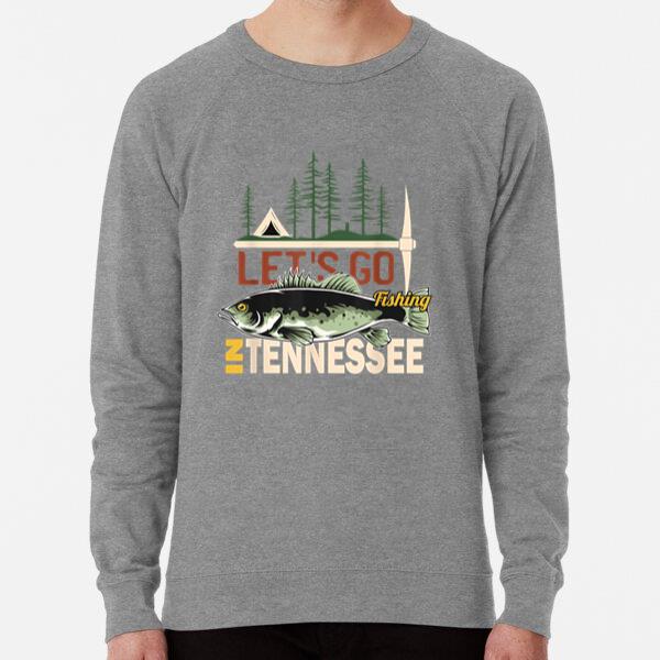 Camping Fishing In Tennessee Loose Fit Sweatshirt
