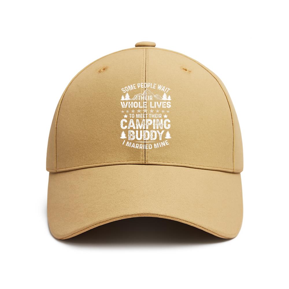 Cool Camping Buddies Baseball Cap