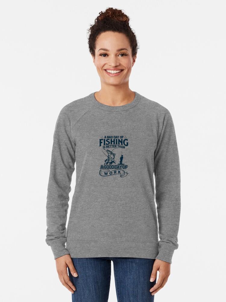 Couple Peaceful Vintage Fishing Loose Fit Sweatshirt - Image 3