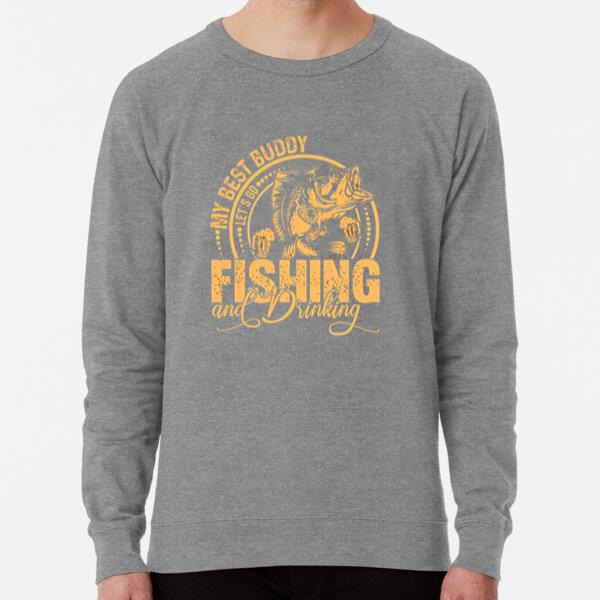 Dog Peaceful Modern Fishing Loose Fit Sweatshirt