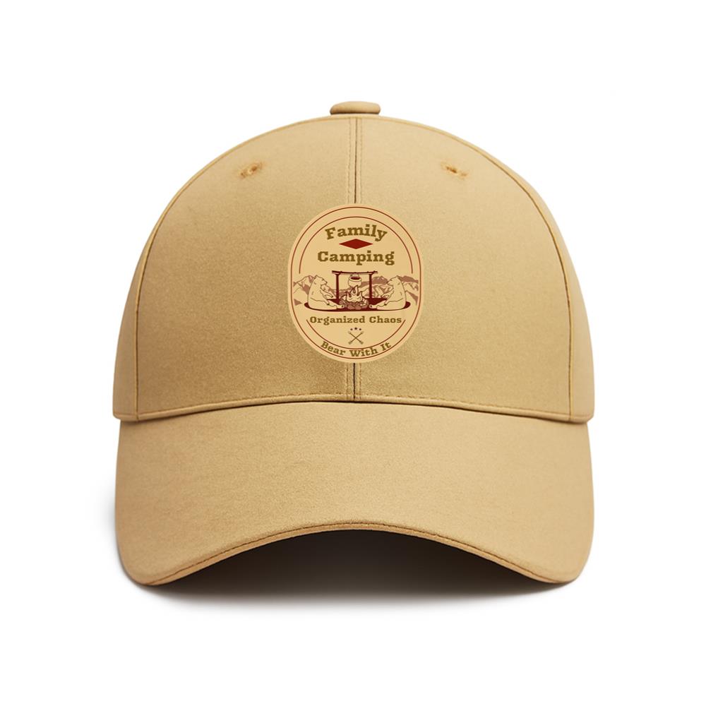 Family Camping Organized Chaos Baseball Cap