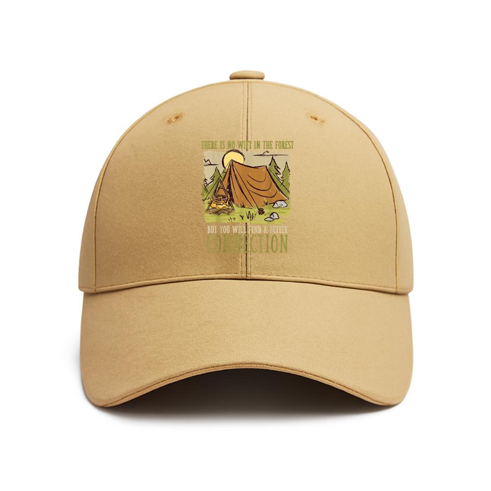 Forest Camping Mountain Baseball Cap