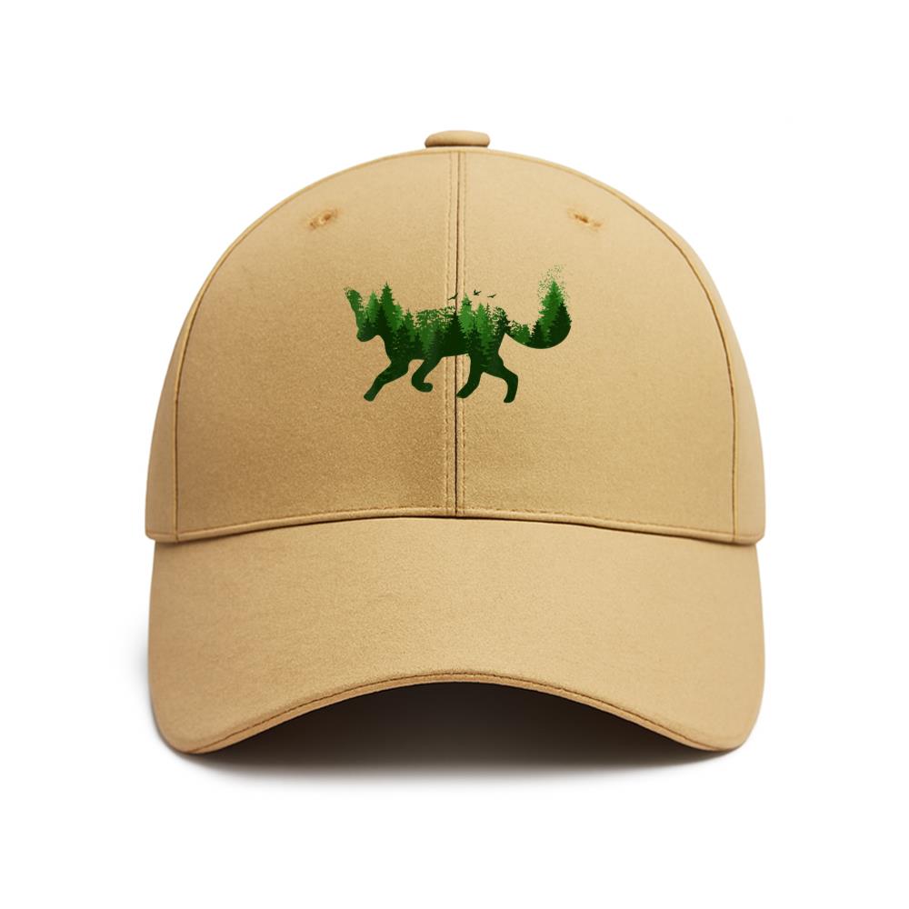 Fox Forest Nature Outdoor Hiking Camping Hunting Baseball Cap
