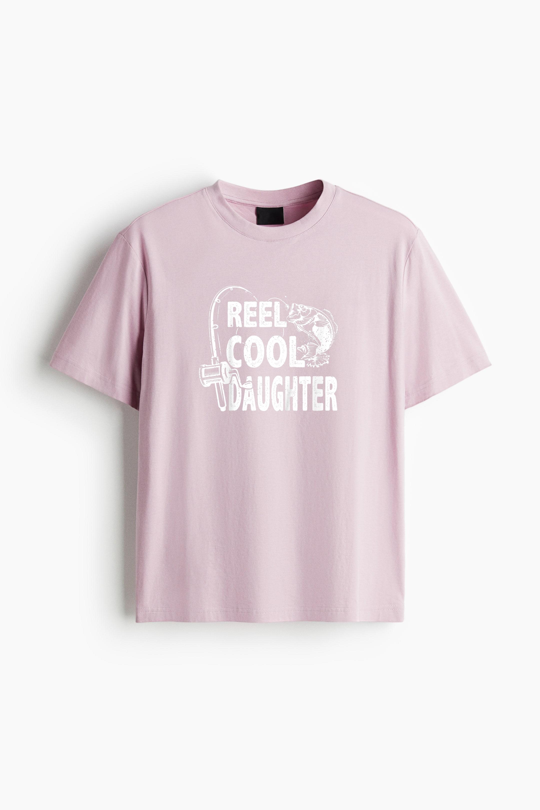 Reel Cool Daughter Fishing Classic Regular Fit T-Shirt