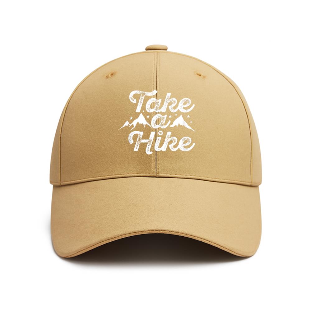 Take A Hike Hiking Camping Baseball Cap