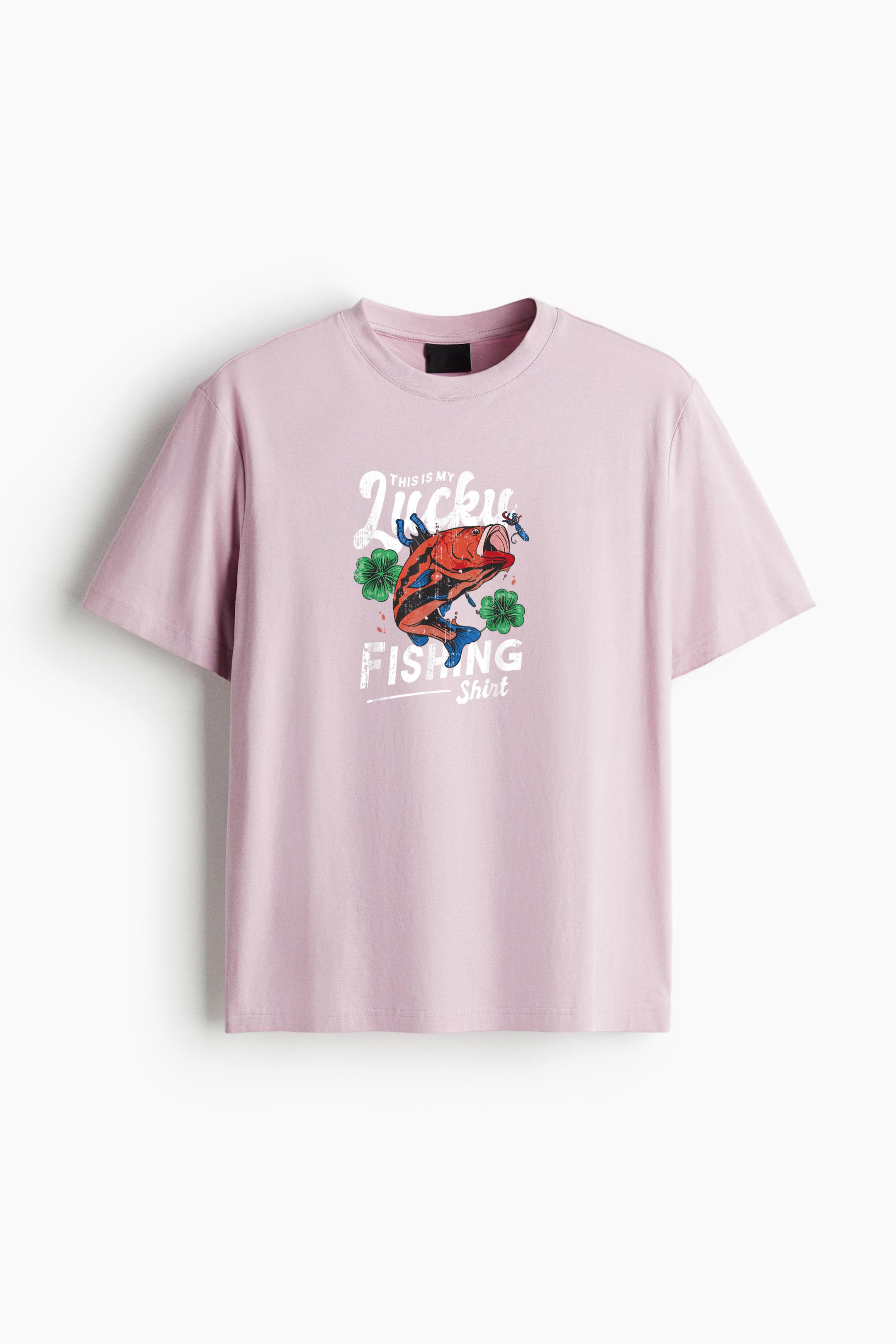 This Is My Lucky Fishing Apparel Classic Regular Fit T-Shirt